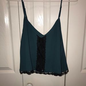 Forever 21 flowy crop top